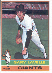 1976 Topps Baseball Cards      105     Gary Lavelle